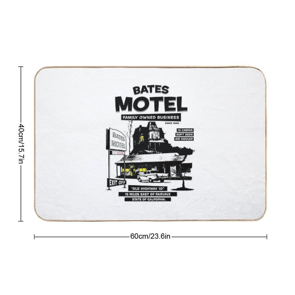 Bates Motel Business As Usual  Eco-Friendly Bath Mat