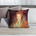Elizabeth I Portrait Soft Easy Maintenance Throw Pillow