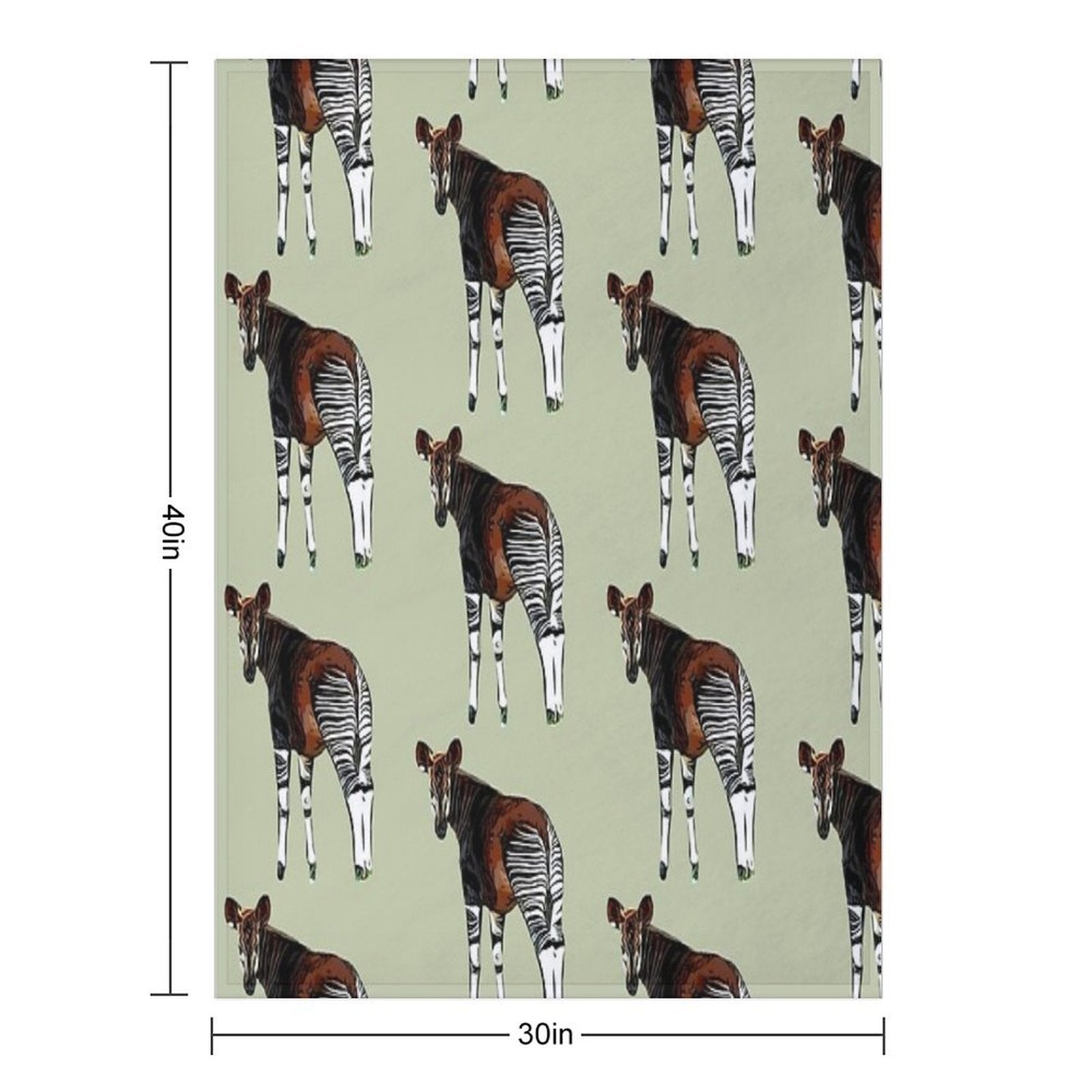 Okapi Lightweight Throw Blanket