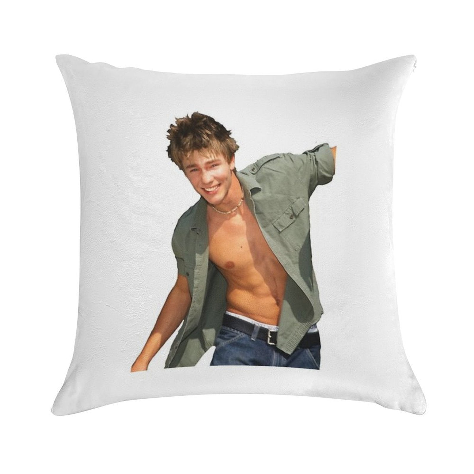 Chad Michael Murray Soft Washable Throw Pillow