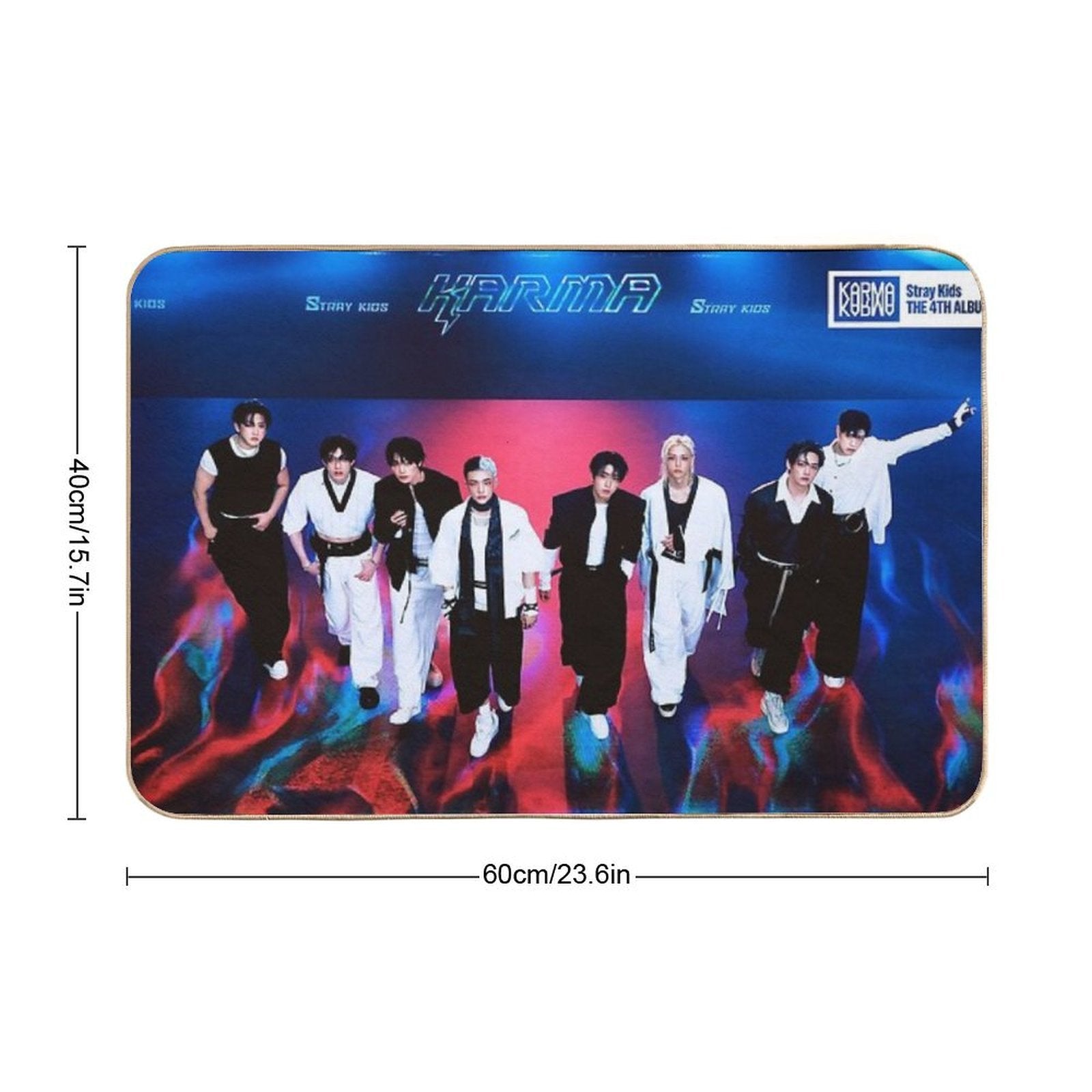 Stray Kids Karma  Versatile Bath Mat