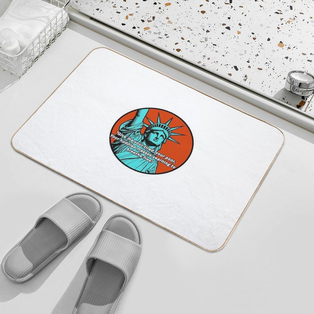 Lady Liberty  Anti-Trip Bath Mat