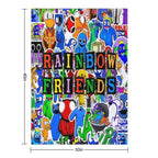 Rainbow Friends Premium Throw Blanket