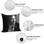 Ian Somerhalder Soft Reinforced Edging Throw Pillow