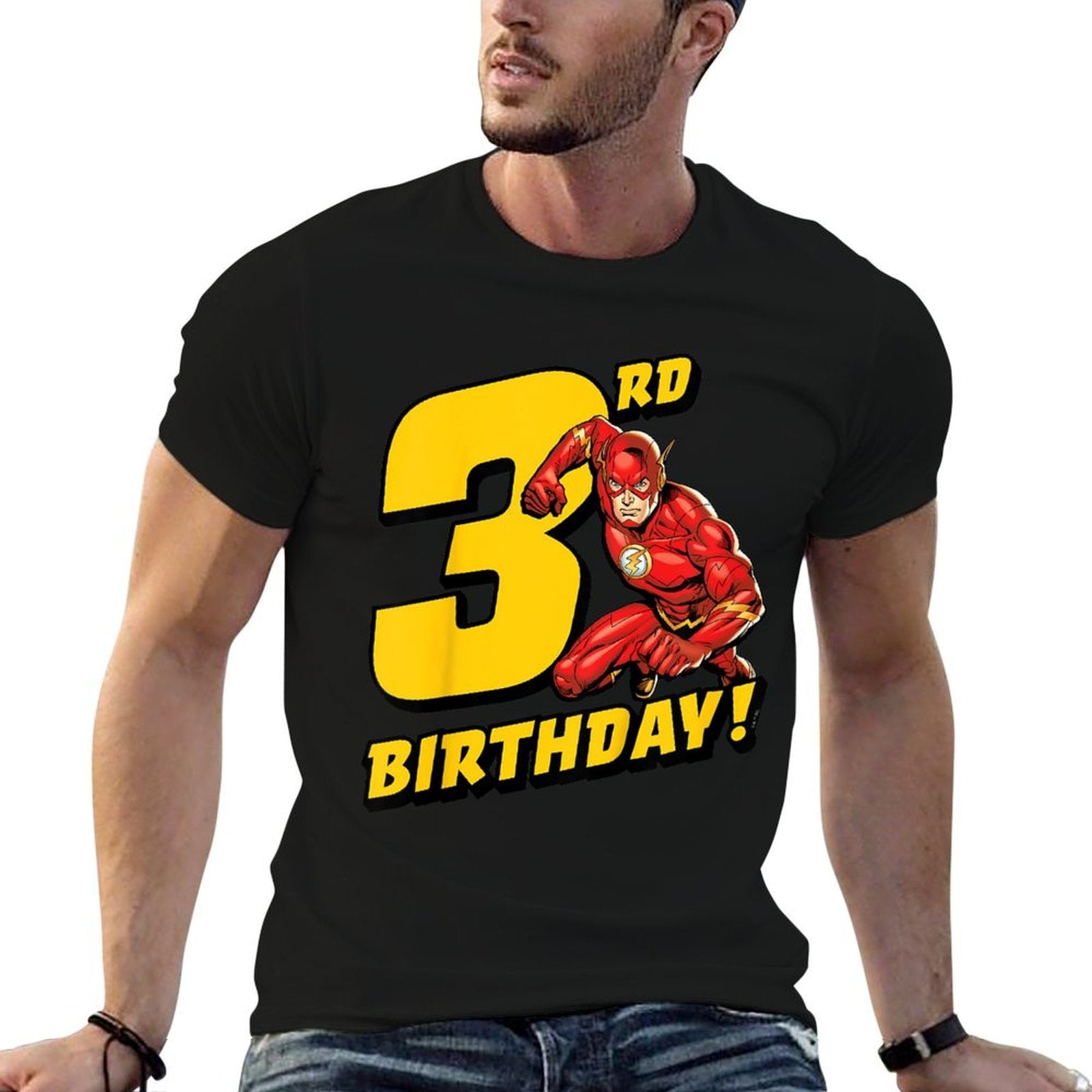 Kids The Flash 3rd Birthday  Quick-drying T-Shirt