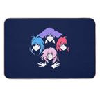 Bohemian Holograms  Non-Slip Bath Mat