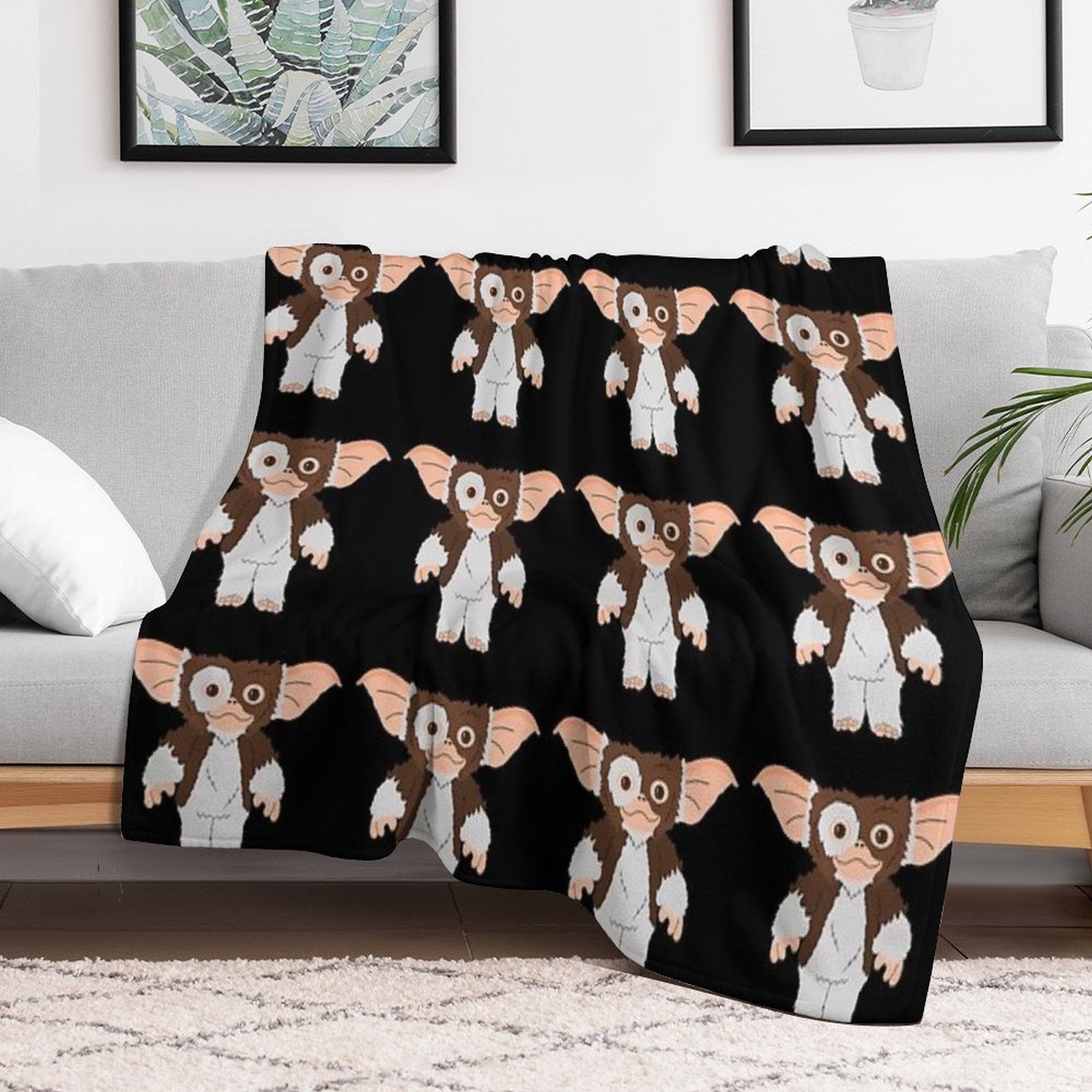 Gremlins Cute Little Gizmo Compact Throw Blanket