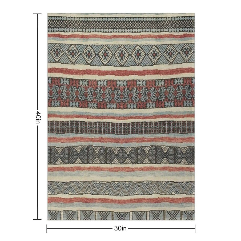 Traditional Pattern Artwork Multi-functional Throw Blanket