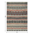 Traditional Pattern Artwork Multi-functional Throw Blanket
