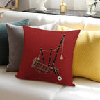 Bagpipe 1 Soft Bedroom Essential Throw Pillow