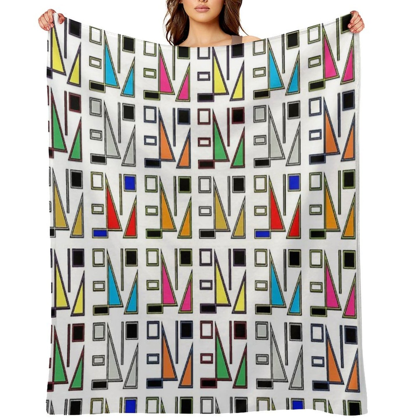 Split Enz - All The True Colours Multi-functional Throw Blanket