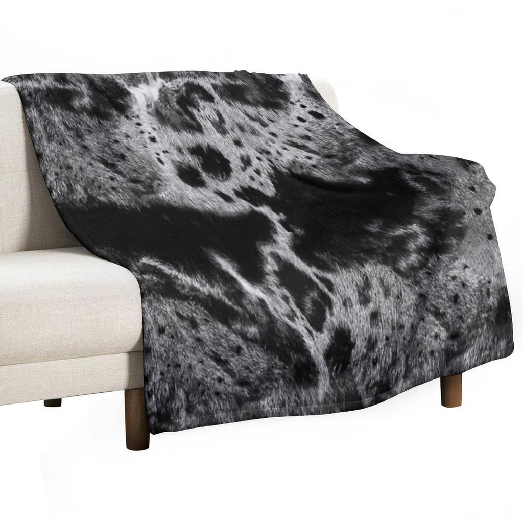 Catahoula Leopard Dog Fur Blue Merle Durable Throw Blanket
