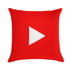 YouTube Pillow Soft Anti-Pilling Throw Pillow