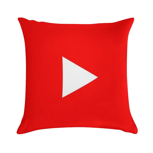 YouTube Pillow Soft Anti-Pilling Throw Pillow