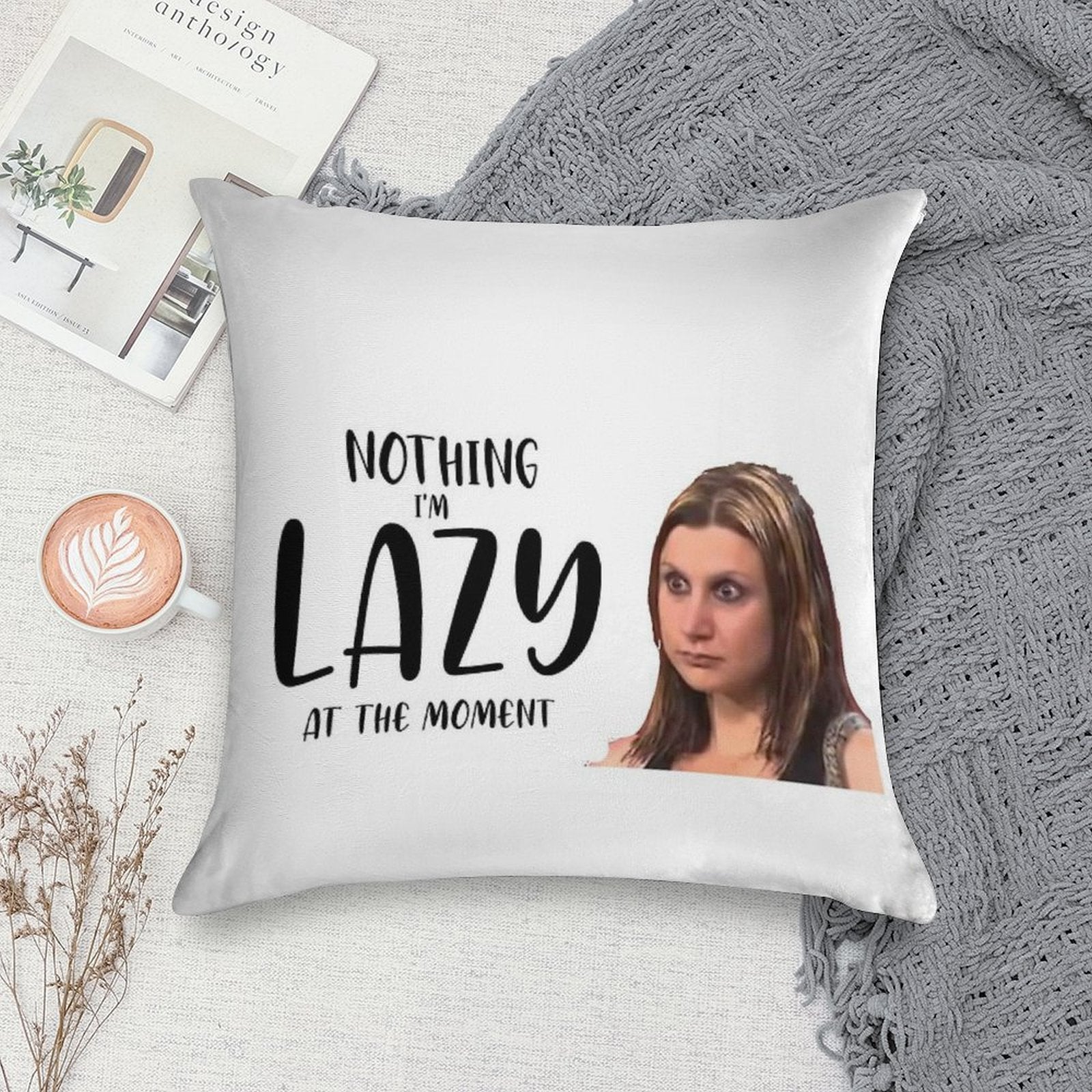 Xfactor Evil Rachel Soft Washable Throw Pillow