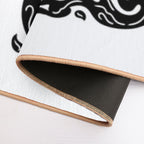 Snake Flames 2  Anti-Trip Bath Mat