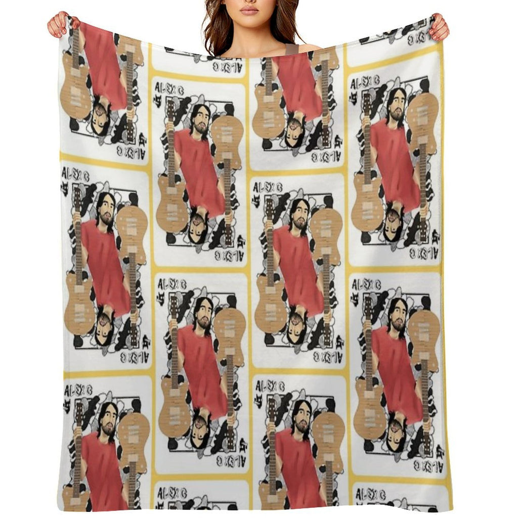 Alex G Playing Card Gift-ready Throw Blanket