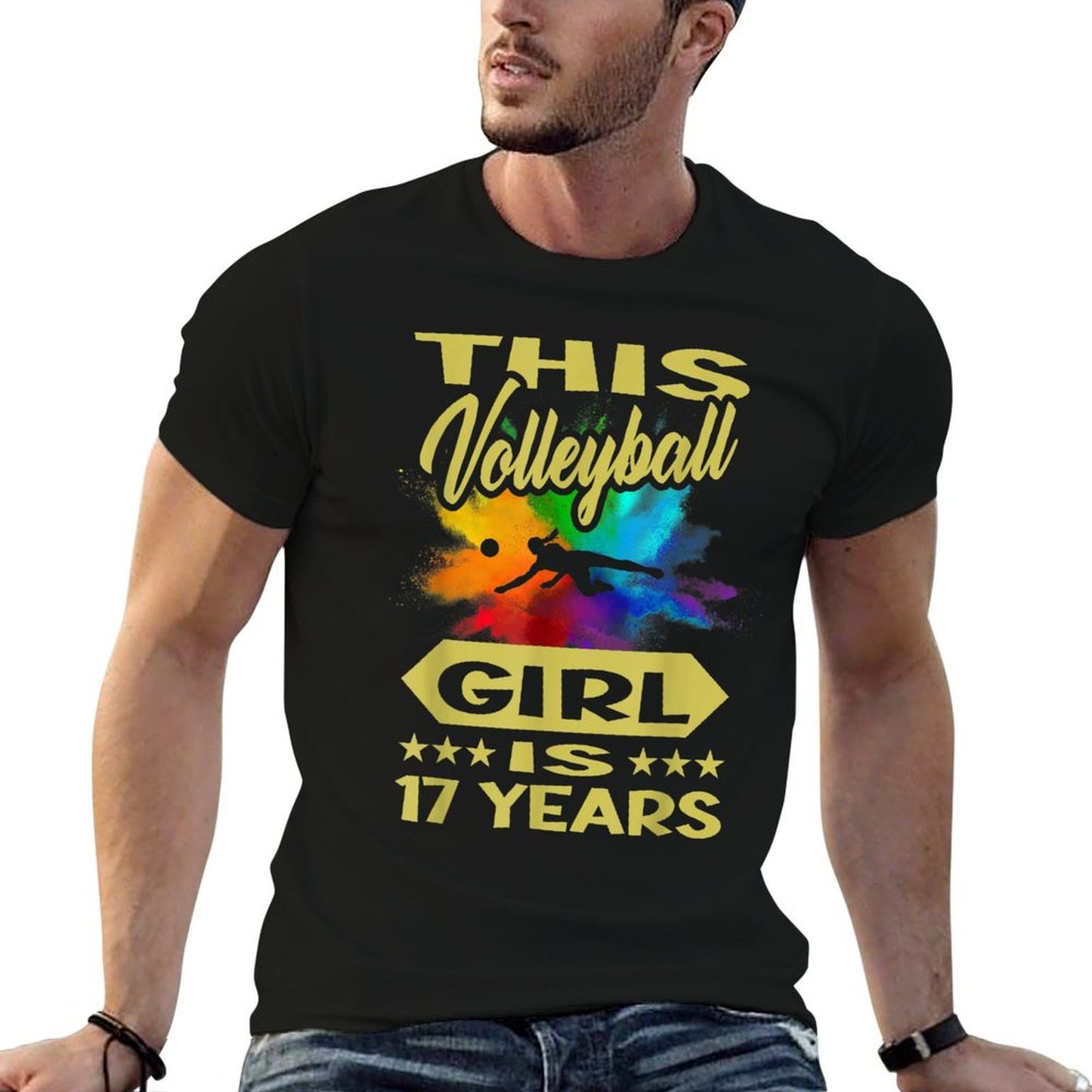 17th Birthday Outfit for Volleyball Women  17th Birthday  Soft T-Shirt