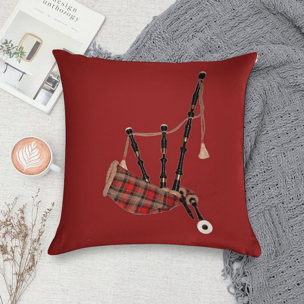 Bagpipe 1 Soft Bedroom Essential Throw Pillow