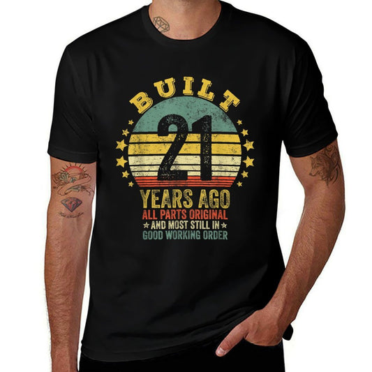 21 Year Old Gifts Vintage 2001 Limited Edition 21st Birthday  Moisture-wicking T-Shirt