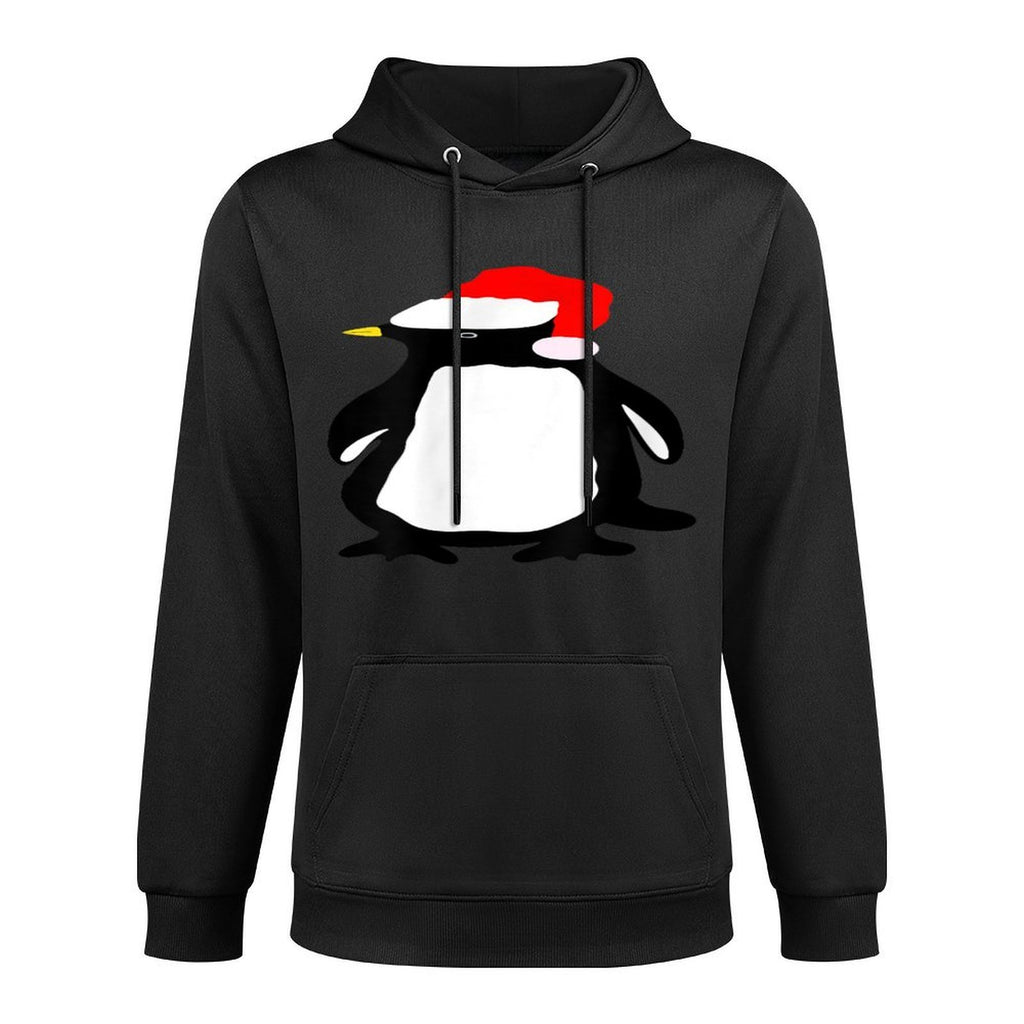 Christmas Penguin Pajamas Customizable Surface Hoodie