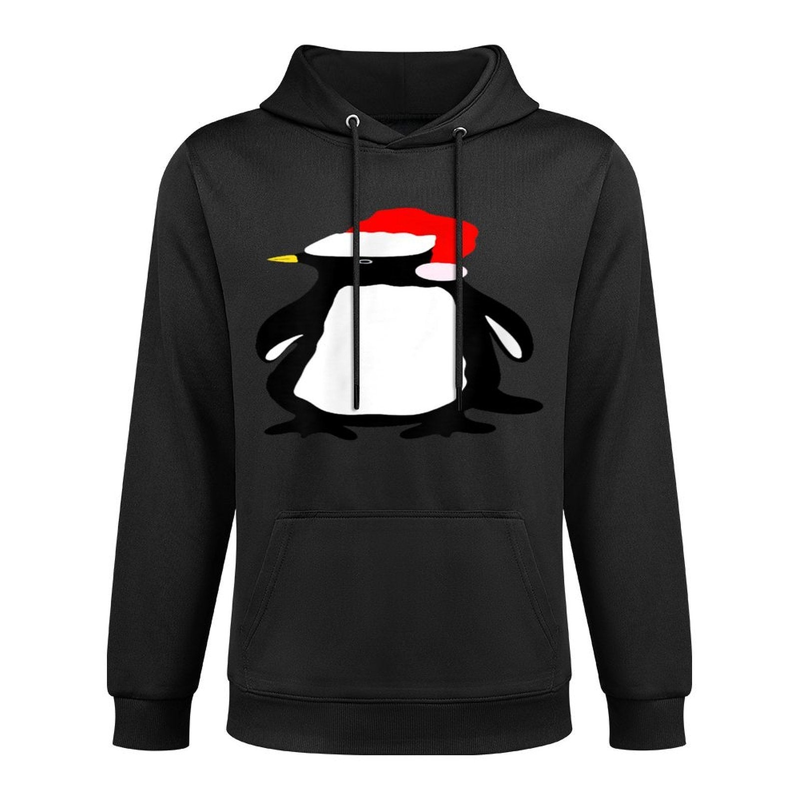 Christmas Penguin Pajamas Customizable Surface Hoodie