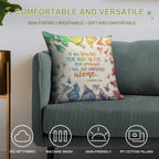 It Was Books Soft Hidden Zipper Throw Pillow