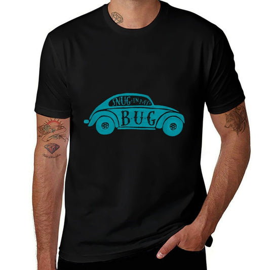 Volkswagen Beetle Snug In My Bug  Summer-ready Fabric T-Shirt