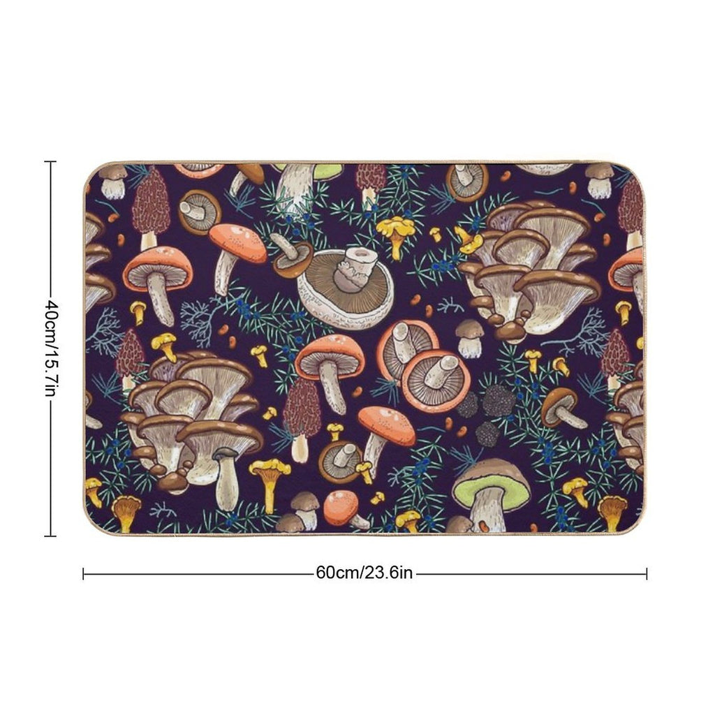Dark Dream Forest  Eco-Friendly Bath Mat