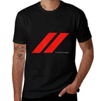 Dodge Rhombus Logo  Ribbed Collar T-Shirt