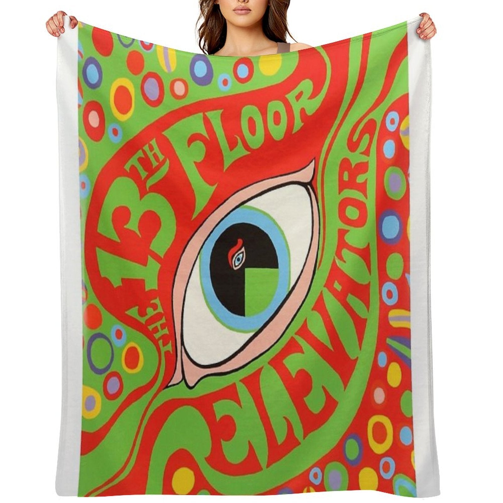 The 13th Floor Elevators. Sustainable Throw Blanket