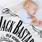 SWANSEA - JACK BASTARD B+W Easy Care Throw Blanket