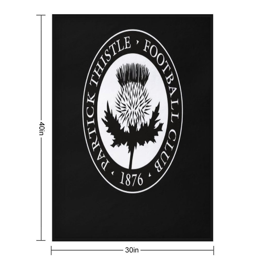 Partick Thistle Scottish Football Sports Fans Machine-washable Throw Blanket