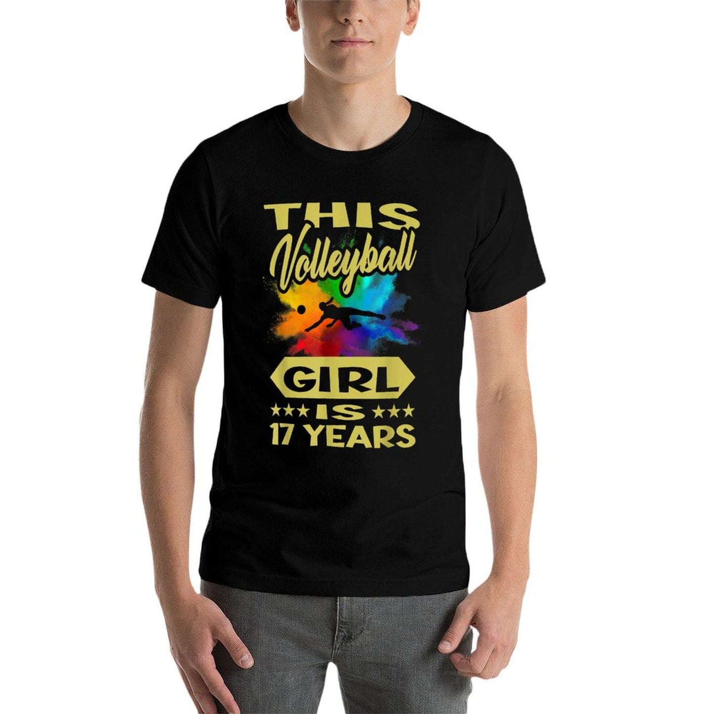 17th Birthday Outfit for Volleyball Women  17th Birthday  Soft T-Shirt