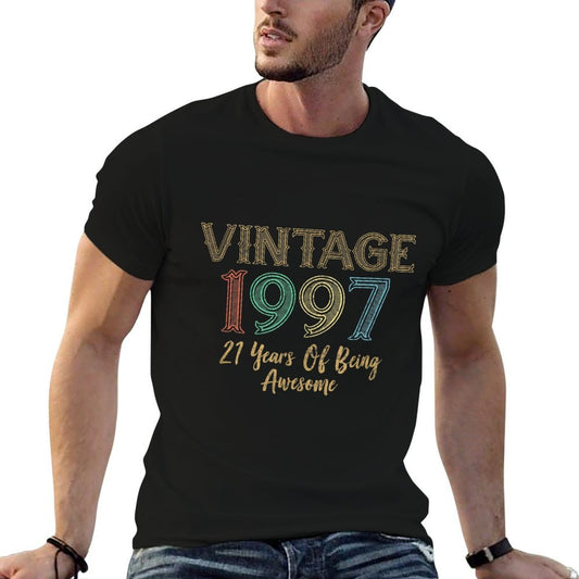 Vintage Retro Legends 1997 21st Birthday  Eco-friendly Material T-Shirt