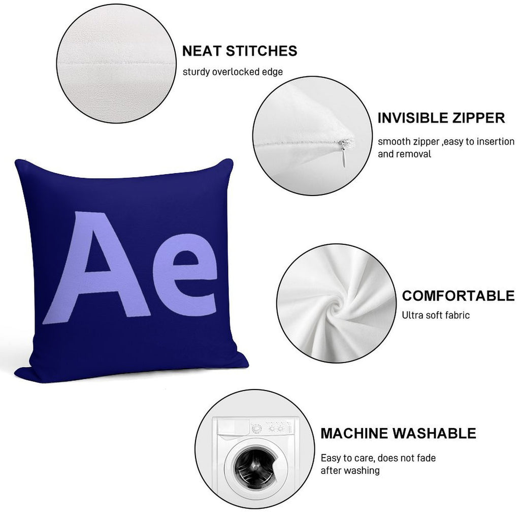 After Effects Soft Style Accent Throw Pillow