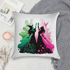 Elphaba & Glinda Wicked The Musical Soft Gift Ready Throw Pillow