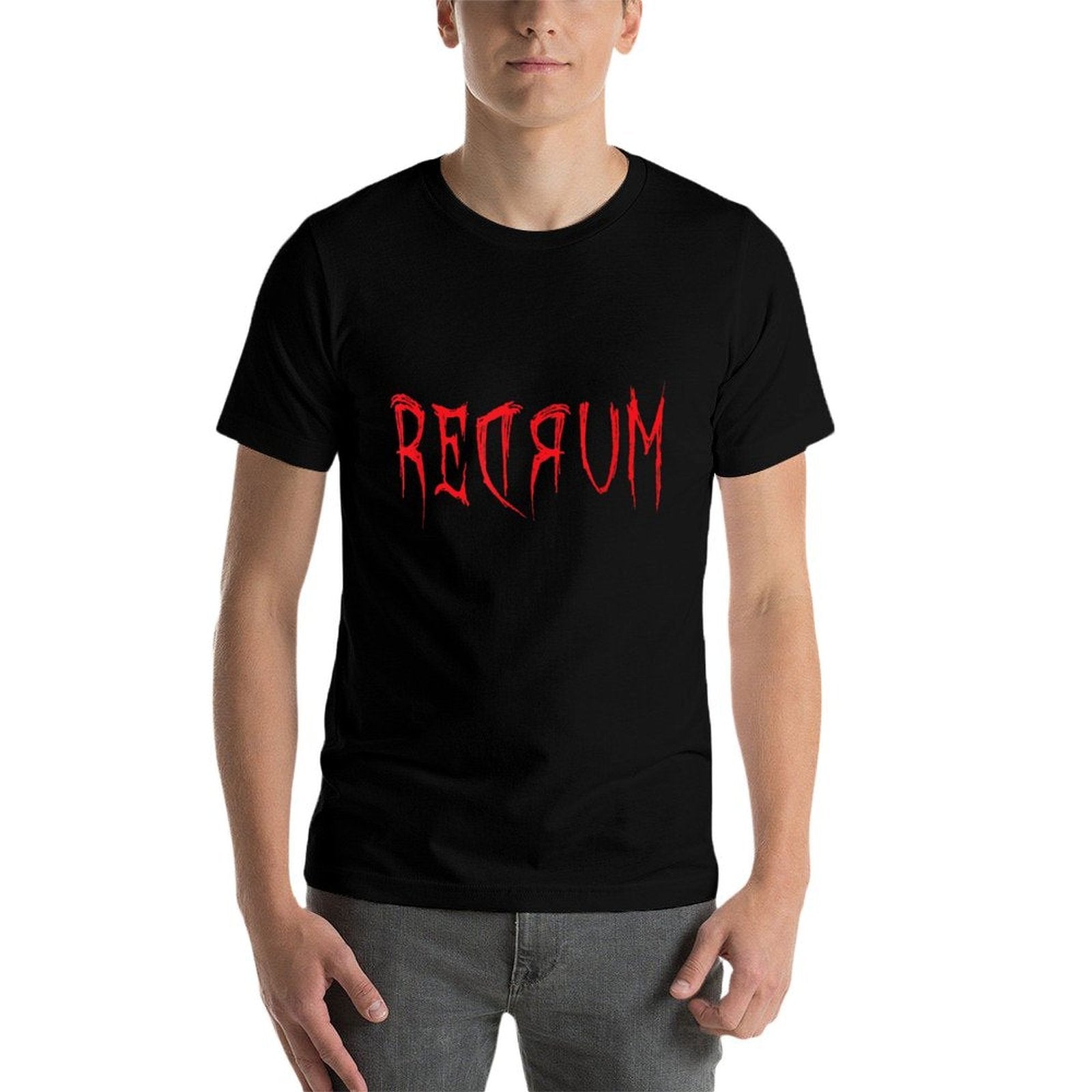 Redrum T Scary Creepy Bloody Halloween T 2  Durable T-Shirt