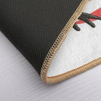 Winter Owl  Easy Maintenance Bath Mat