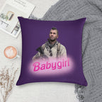 John Soap Mactavish Babygirl Soft Durable Construction Throw Pillow