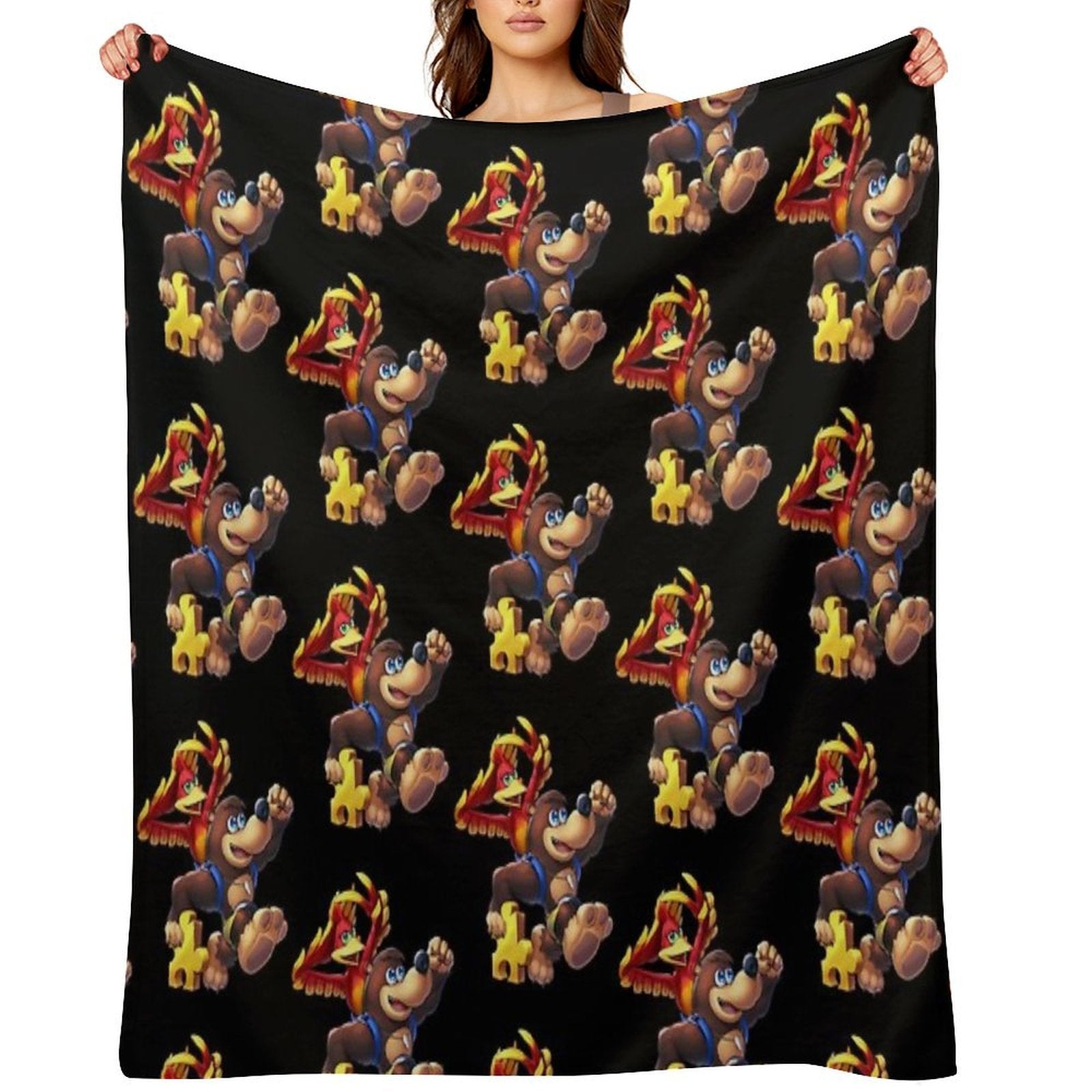 Banjo & Kazooie (Ultimate) Classic T-Shirt Eco-conscious Throw Blanket