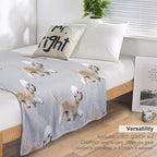 Dandie Dinmont Terrier Comfort Throw Blanket