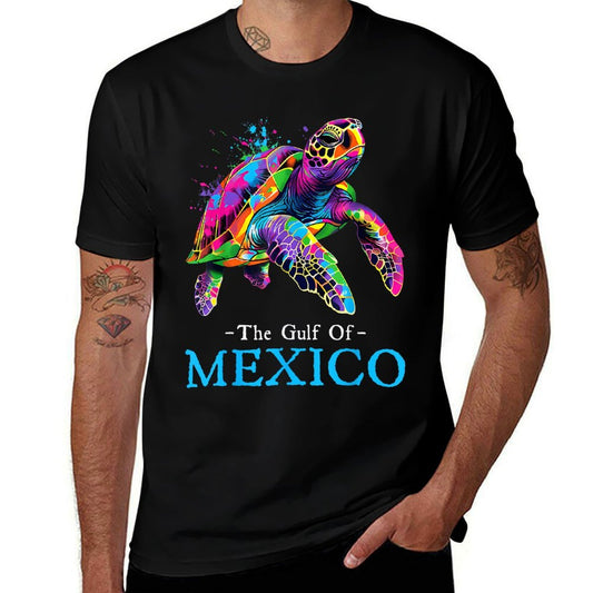 Sea Turtle The Gulf of Mexico Forever El Golfo De México  Relaxed-fit T-Shirt