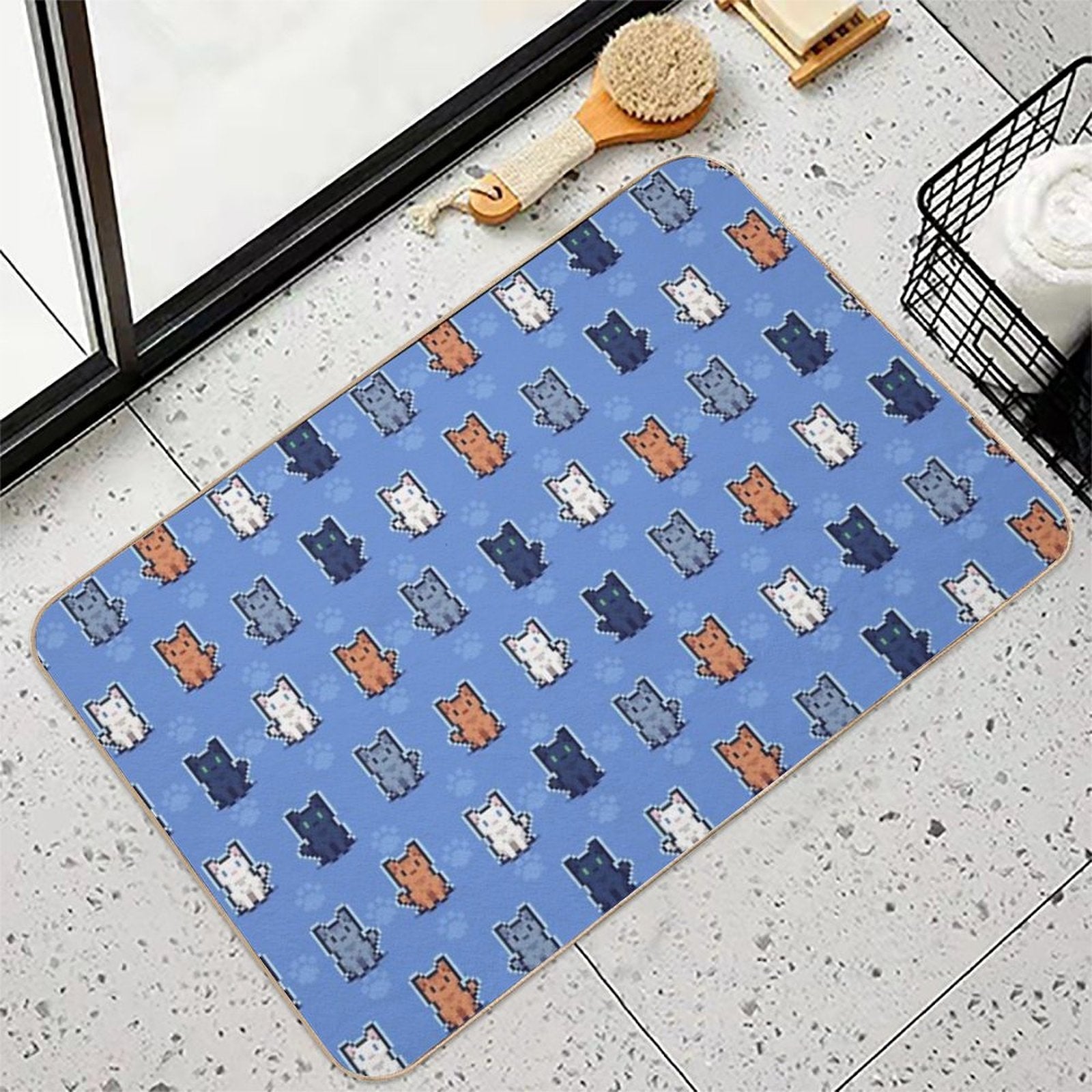 Lots of Cats  High-Traffic Bath Mat