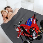 1986 ATC 250R Travel-friendly Throw Blanket