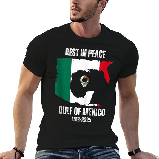 Trump America RIP Gulf of Mexico President Trump Gulf of USA  Easy-care T-Shirt