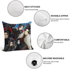 Lucifer Obey Me Soft Bedroom Essential Throw Pillow