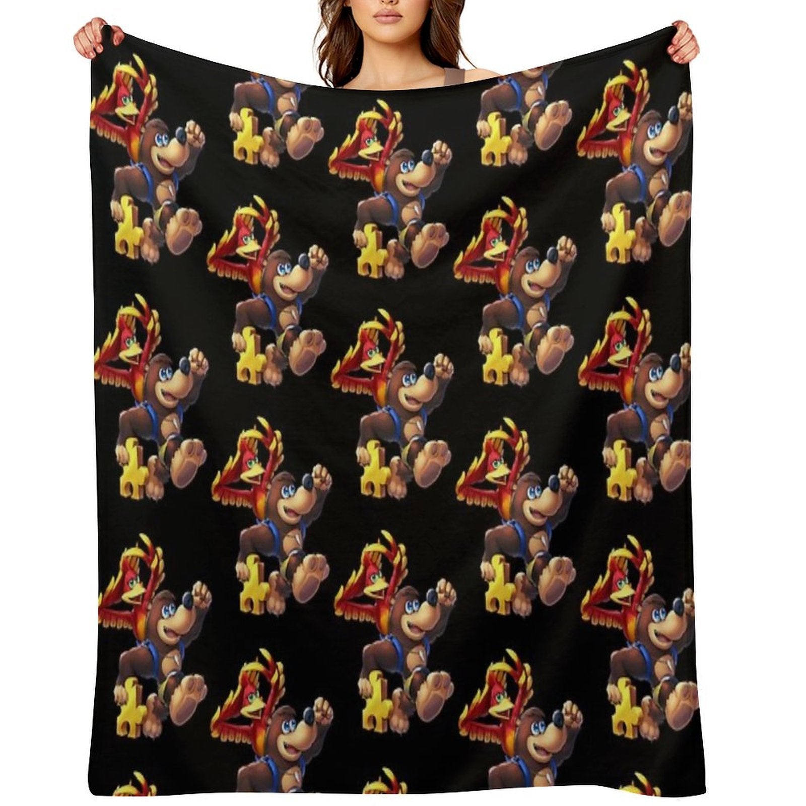 Banjo & Kazooie (Ultimate) Classic T-Shirt Eco-conscious Throw Blanket