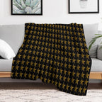 New Year Pattern All-season Throw Blanket