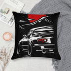 Mazda MX-5 Miata Soft High-Density Material Throw Pillow